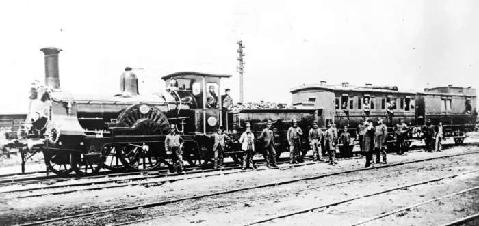 Gerahmter Druck : Pullman-Express Gerahmter Druck : Pullman-Express