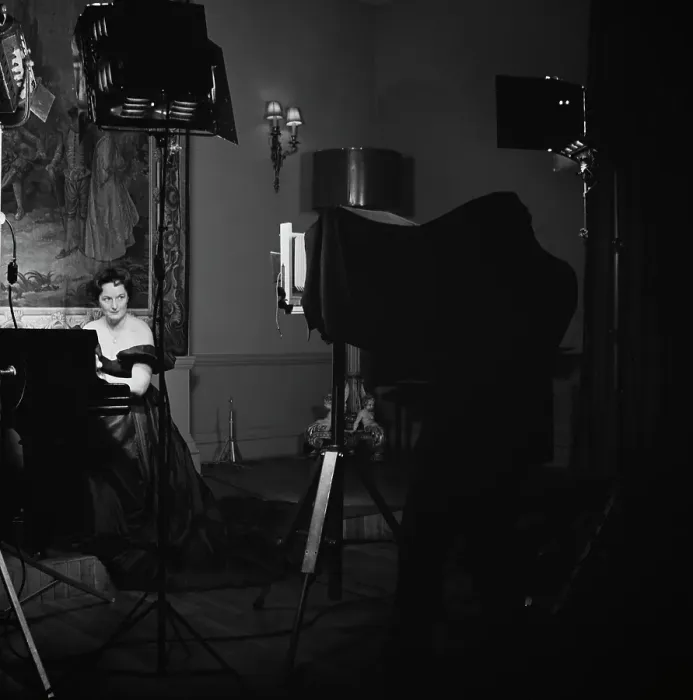 Gerahmter Druck : Karsh und Eileen Joyce