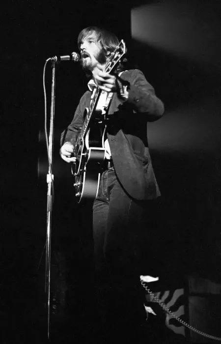 Gerahmter Druck : Moby Grape auf der Bühne