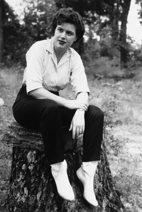 Gerahmter Druck : Patsy Cline Portrait