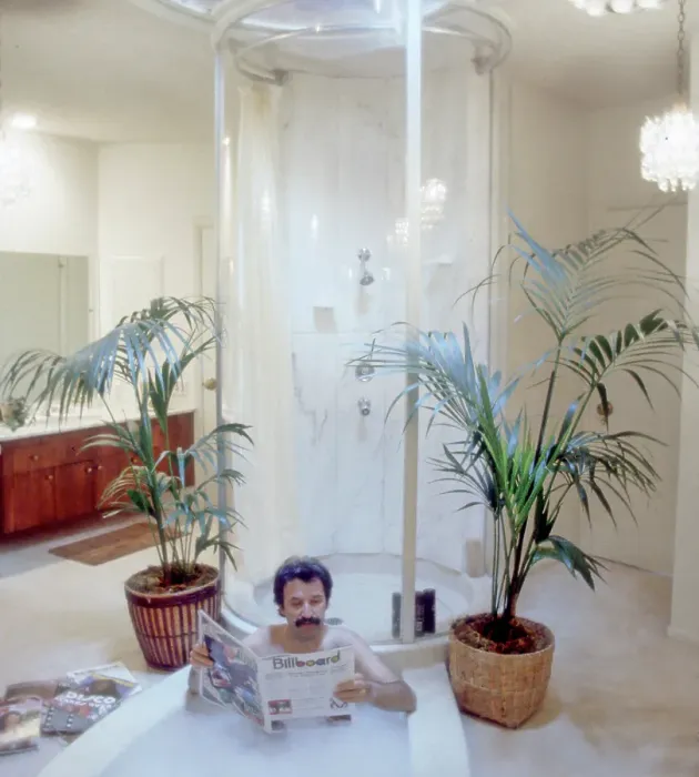 Gerahmter Druck : Bild von Giorgio Moroder. Gerahmter Druck : Bild von Giorgio Moroder.