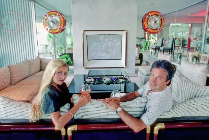 Gerahmter Druck : Bild von Giorgio Moroder Gerahmter Druck : Bild von Giorgio Moroder