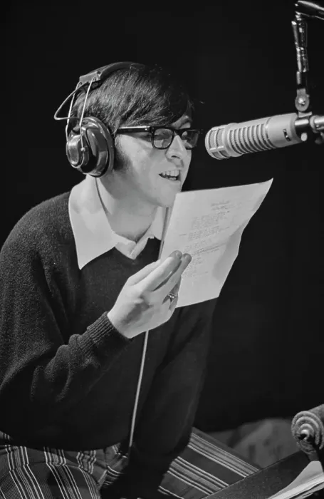 Gerahmter Druck : Wayne Carson Im Studio Gerahmter Druck : Wayne Carson Im Studio