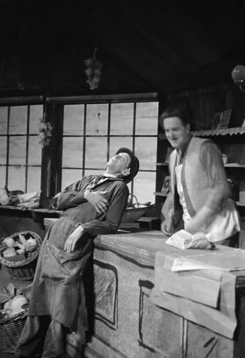 Gerahmter Druck : Britten's Oper