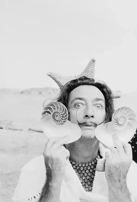 Gerahmter Druck : Dali mit Schalen Gerahmter Druck : Dali mit Schalen