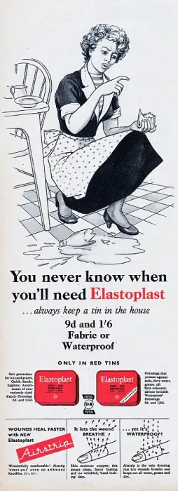 Gerahmter Druck : Elastoplast