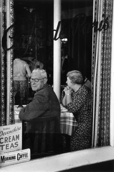 Gerahmter Druck : Devon Cafe