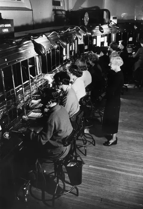 Gerahmter Druck : Switchboard Gerahmter Druck : Switchboard