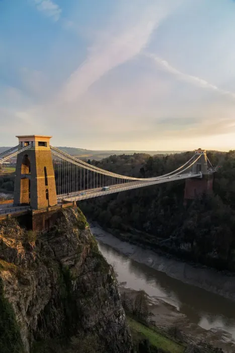Gerahmter Druck : Clifton-Schussbrücke von Bristol Gerahmter Druck : Clifton-Schussbrücke von Bristol