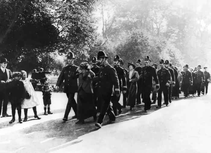 Gerahmter Druck : Die Suffragetten Gerahmter Druck : Die Suffragetten