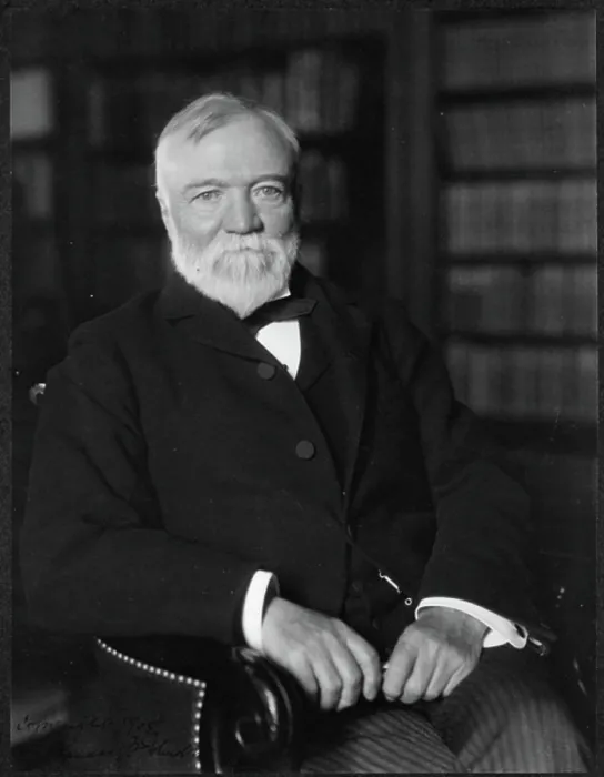 Gerahmter Druck : Andrew Carnegie Gerahmter Druck : Andrew Carnegie