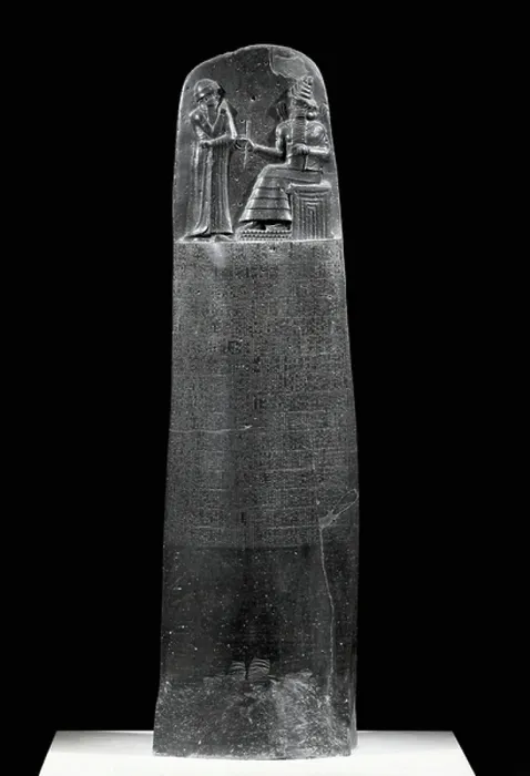 Gerahmter Druck : Der Codex Hammurabi Gerahmter Druck : Der Codex Hammurabi