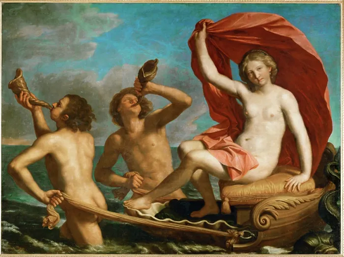 Gerahmter Druck : Galatea. ELS9191352 Galatea von Guercino (Giovanni Francesco Barbieri) Gerahmter Druck : Galatea. ELS9191352 Galatea von Guercino (Giovanni Francesco Barbieri)