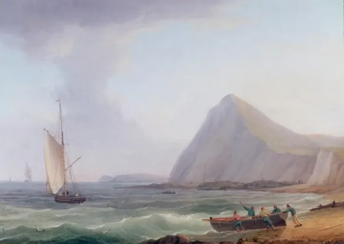 Gerahmter Druck : Dover Klippen Gerahmter Druck : Dover Klippen