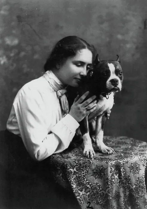 Gerahmter Druck : Helen Keller Gerahmter Druck : Helen Keller