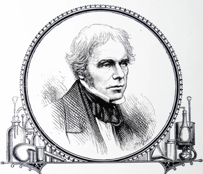 Gerahmter Druck : Michael Faraday (1791-1867) Gerahmter Druck : Michael Faraday (1791-1867)