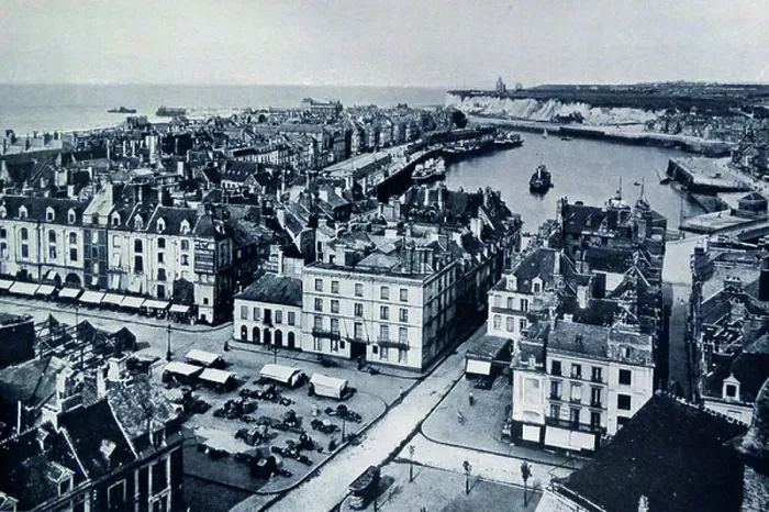 Gerahmter Druck : Dieppe. 3078063 Dieppe; (add.info.: Fotografische Druck von Dieppe Gerahmter Druck : Dieppe. 3078063 Dieppe; (add.info.: Fotografische Druck von Dieppe