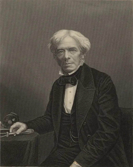 Gerahmter Druck : Michael Faraday (1791-1867) Gerahmter Druck : Michael Faraday (1791-1867)