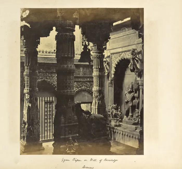 Gerahmter Druck : Benares Gyan Bapee Well Knowledge Attributed Gerahmter Druck : Benares Gyan Bapee Well Knowledge Attributed