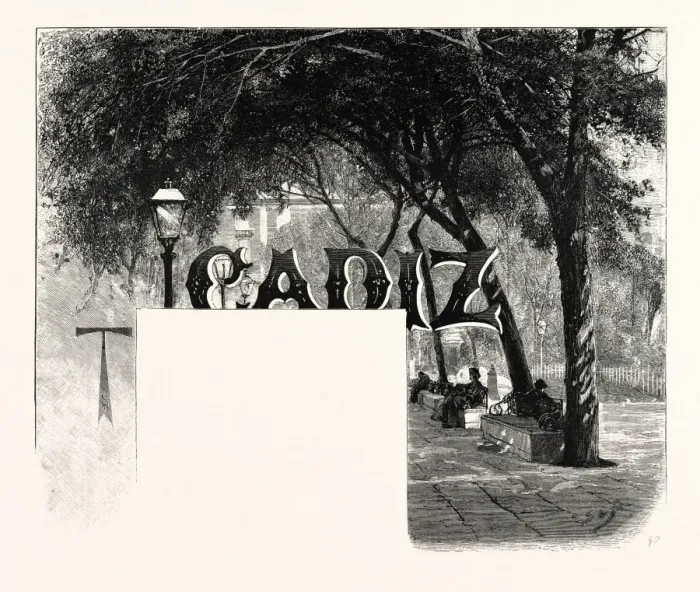 Gerahmter Druck : Kaditz, Spanien