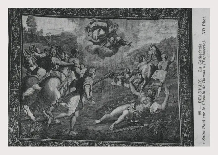 Gerahmter Druck : Die Wandlung von Saul zu Paul. Gerahmter Druck : Die Wandlung von Saul zu Paul.