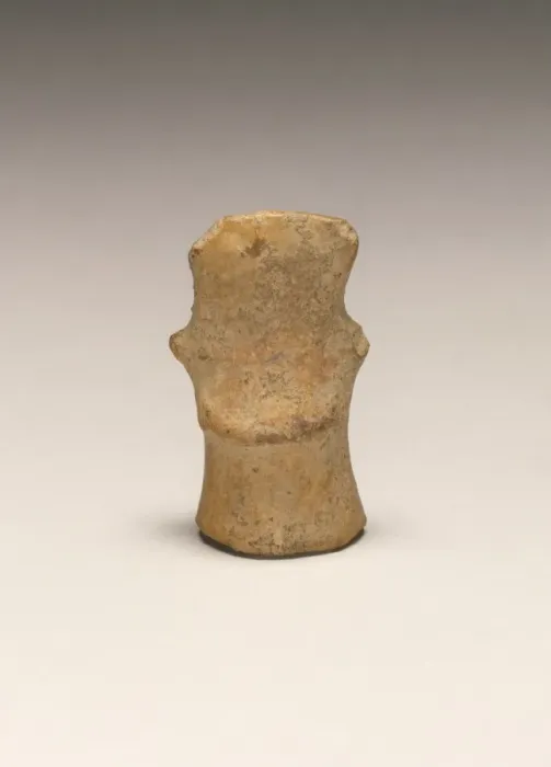 Gerahmter Druck : Steinzeitstandesfigur