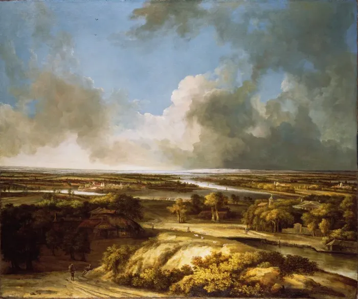 Gerahmter Druck : Ein Panoramische Landschaft Gerahmter Druck : Ein Panoramische Landschaft