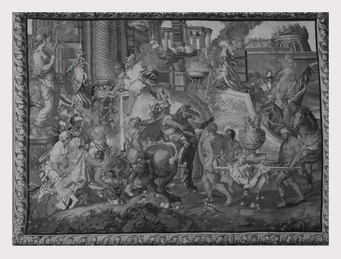 Gerahmter Druck : Triumphale Einzug in Babylon Gerahmter Druck : Triumphale Einzug in Babylon