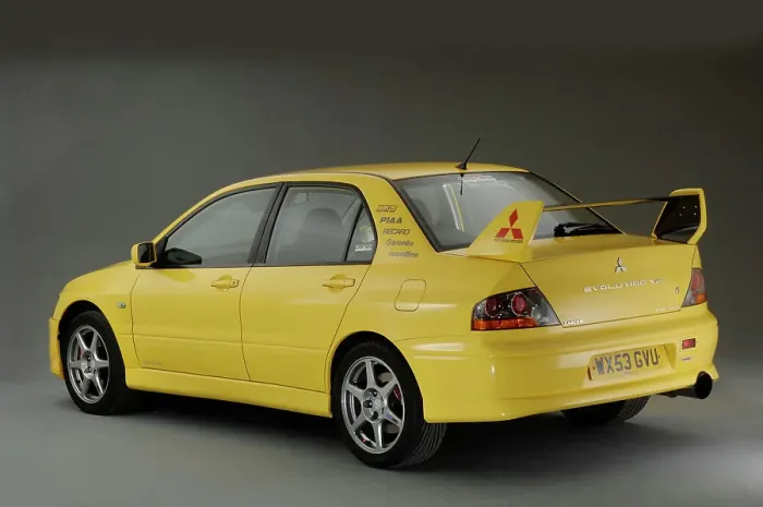 Gerahmter Druck : Mitsubishi Lancer Evolution VIII, 2003 Gerahmter Druck : Mitsubishi Lancer Evolution VIII, 2003