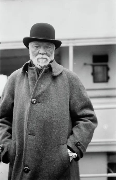 Gerahmter Druck : A. Carnegie, 1912. Schöpfer: Bain News Service Gerahmter Druck : A. Carnegie, 1912. Schöpfer: Bain News Service