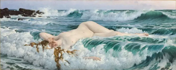 Gerahmter Druck : Aphrodite, um 1893 Gerahmter Druck : Aphrodite, um 1893
