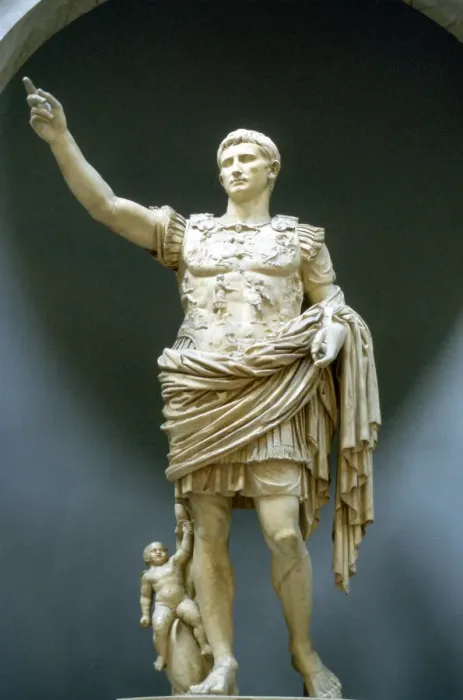 Gerahmter Druck : Augustus Caesar, erster römischer Kaiser Gerahmter Druck : Augustus Caesar, erster römischer Kaiser