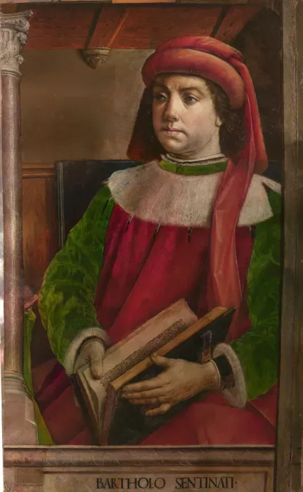 Gerahmter Druck : Bartolus von Saxoferrara Gerahmter Druck : Bartolus von Saxoferrara