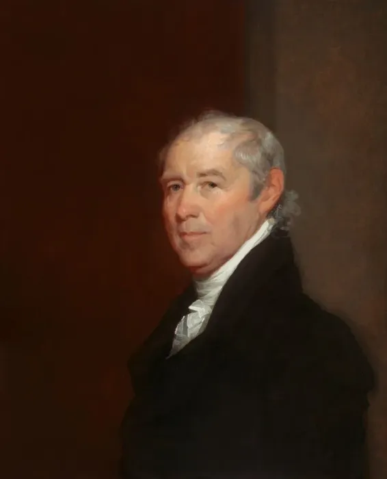 Gerahmter Druck : Benjamin Tappan, 1814. Schöpfer: Gilbert Stuart