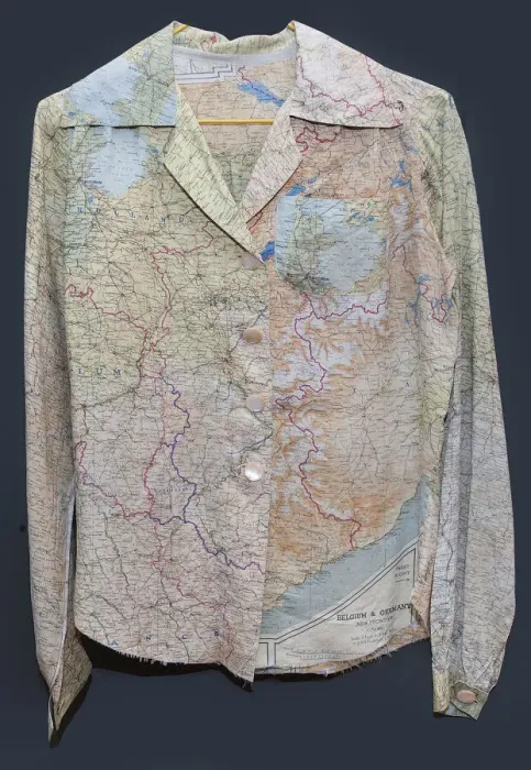 Gerahmter Druck : Röcke aus einem Seilzauberplan, 1940er Jahre. Schöpfer unbekannt Gerahmter Druck : Röcke aus einem Seilzauberplan, 1940er Jahre. Schöpfer unbekannt