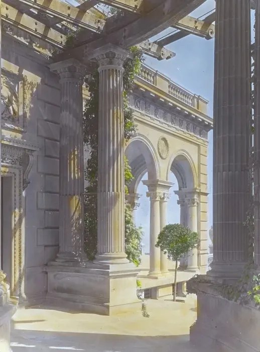 Gerahmter Druck : Die Breakers, Haus von Cornelius Vanderbilt II, 44 Ochre Point Avenue, Newport, Rhode Island, 1914. Künstler: Frances Benjamin Johnston. Die Breakers, Haus von Cornelius Vanderbilt II, 44 Ochre Point Avenue, Newport, Rhode Island, 1914 Gerahmter Druck : Die Breakers, Haus von Cornelius Vanderbilt II, 44 Ochre Point Avenue, Newport, Rhode Island, 1914. Künstler: Frances Benjamin Johnston. Die Breakers, Haus von Cornelius Vanderbilt II, 44 Ochre Point Avenue, Newport, Rhode Island, 1914