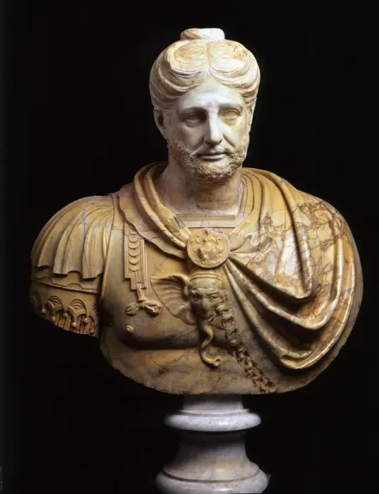 Gerahmter Druck : Skulptur von Hannibals Barca Gerahmter Druck : Skulptur von Hannibals Barca