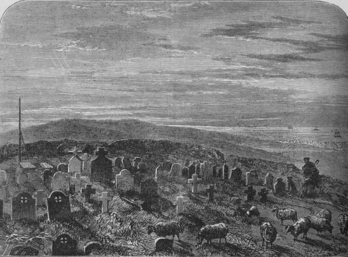Gerahmter Druck : Kathedralkopf, 1880 Gerahmter Druck : Kathedralkopf, 1880