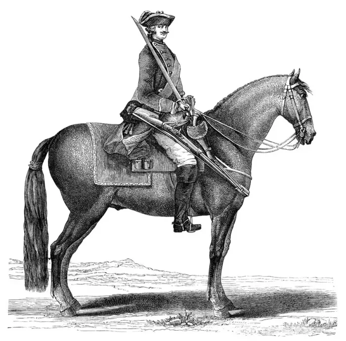 Gerahmter Druck : Der Ritter, 1885 Gerahmter Druck : Der Ritter, 1885
