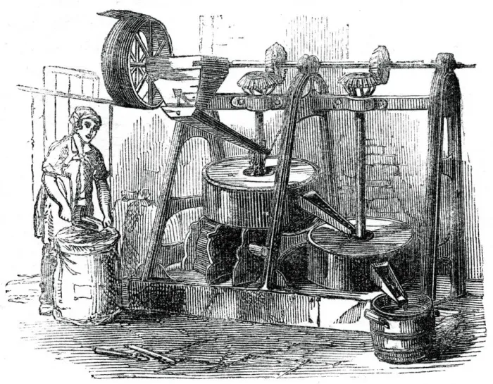 Gerahmter Druck : Chocolademühle, 1886 Gerahmter Druck : Chocolademühle, 1886