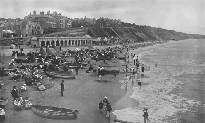 Gerahmter Druck : Die Ost-Sands, 1910 Gerahmter Druck : Die Ost-Sands, 1910