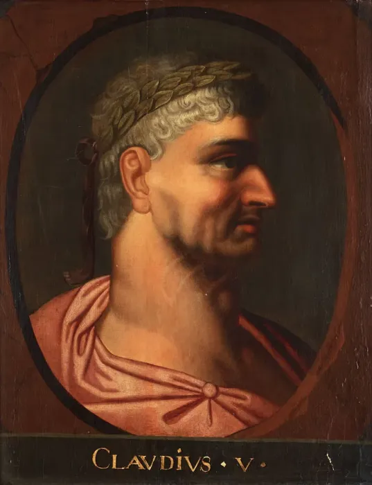 Gerahmter Druck : Kaiser Klaudius Gerahmter Druck : Kaiser Klaudius