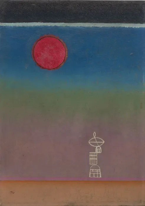 Gerahmter Druck : Weite Entfernung, 1930