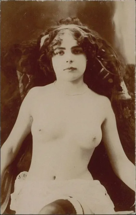 Gerahmter Druck : Fernande Barrey, 1910 Gerahmter Druck : Fernande Barrey, 1910