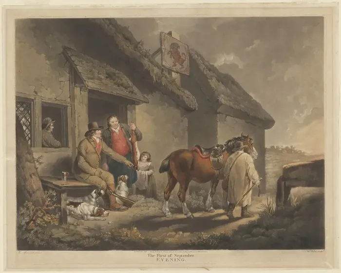 Gerahmter Druck : Der erste Septemberabend, veröffentlicht im Jahr 1796 von William Ward als Erstveröffentlichung der ersten Ausgabe des Buches über die Geschichte der britischen Flotte und ihrer Seeschlachten während des Siebenjährigen Kriegs Gerahmter Druck : Der erste Septemberabend, veröffentlicht im Jahr 1796 von William Ward als Erstveröffentlichung der ersten Ausgabe des Buches über die Geschichte der britischen Flotte und ihrer Seeschlachten während des Siebenjährigen Kriegs