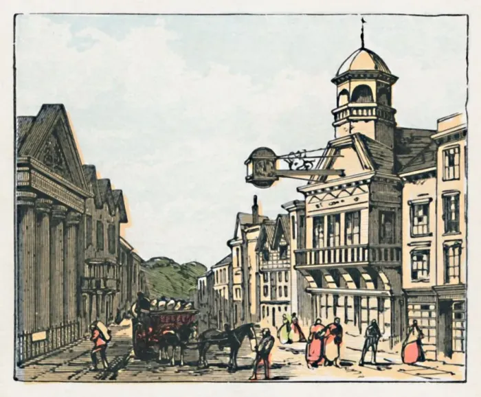 Gerahmter Druck : Guildford, um 1910 Gerahmter Druck : Guildford, um 1910