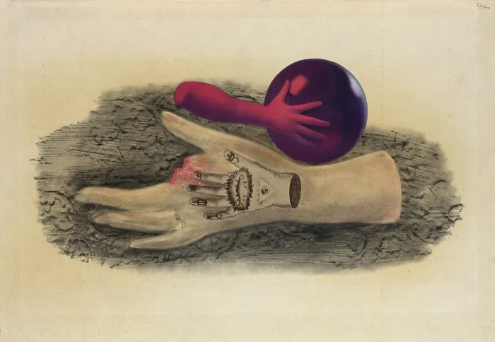 Gerahmter Druck : Hand, 1940. Schöpfer: Styrsky, Jindrich (1899-1942)