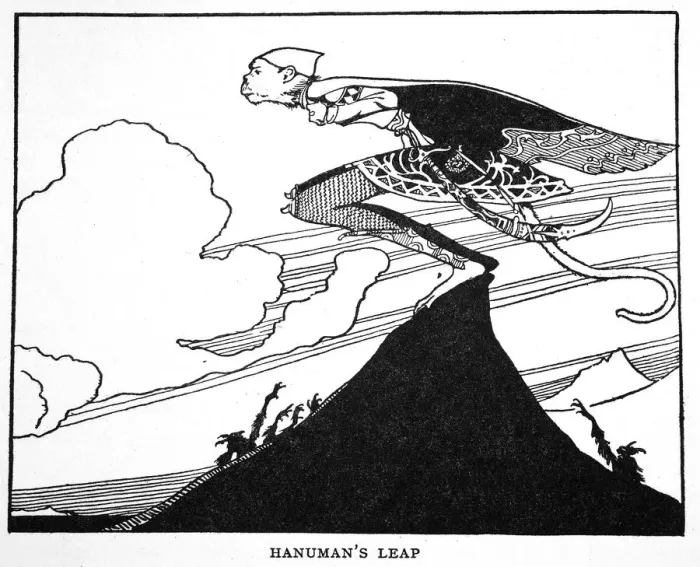 Gerahmter Druck : Hannibal springt, 1925 Gerahmter Druck : Hannibal springt, 1925