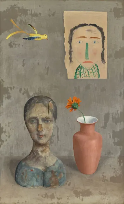 Gerahmter Druck : Zwei Köpfe, 1932 Gerahmter Druck : Zwei Köpfe, 1932