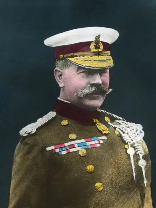 Gerahmter Druck : Herbert Kitchener, 1. Herzog von Kitchener zu Khartum und britischer Feldmarschall der Armee im frühen zwanzigsten Jahrhundert